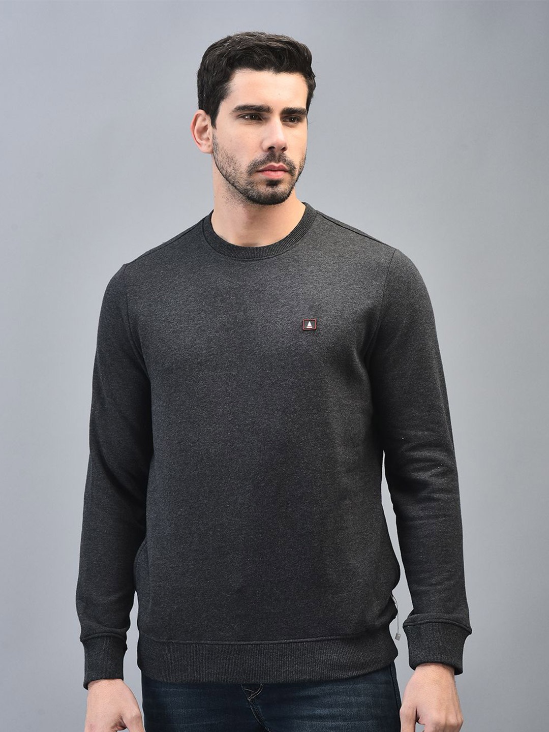 

CANOE Men Casual Pullover Sweatshirt, Grey