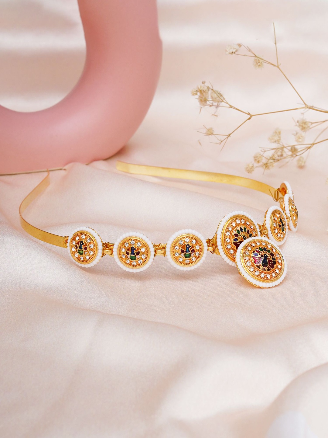 

JEWILLEY Women Hairband, Gold