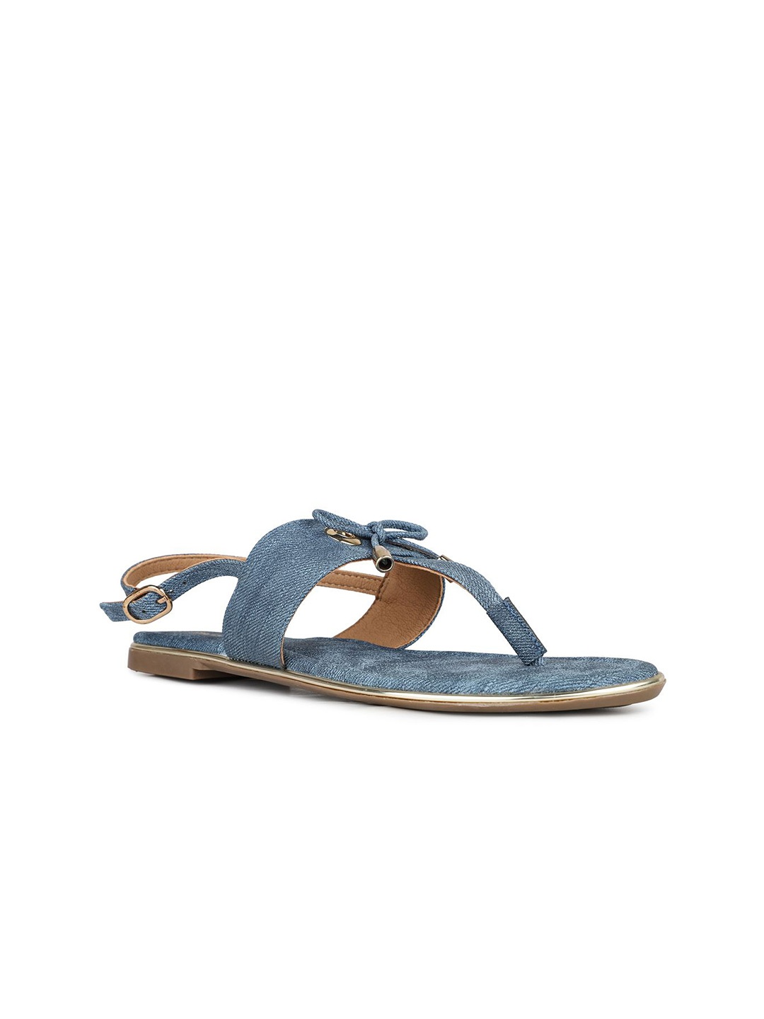 

Inc 5 Women T-Strap Flats, Blue