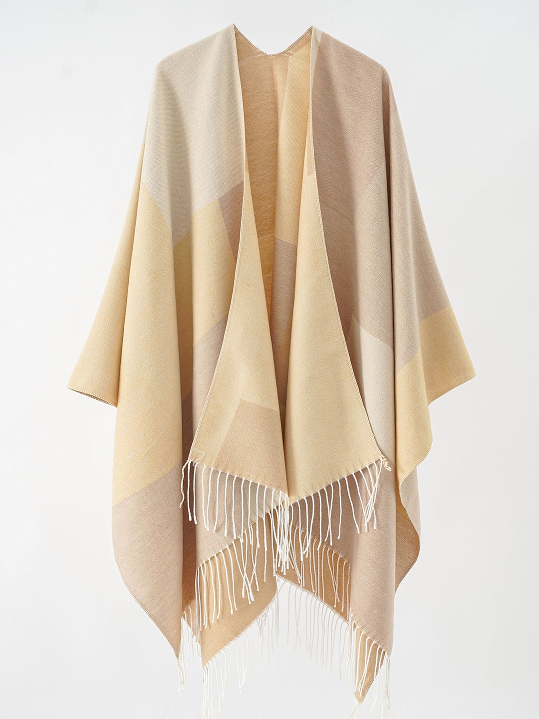 

LULU & SKY Women Shrug, Yellow