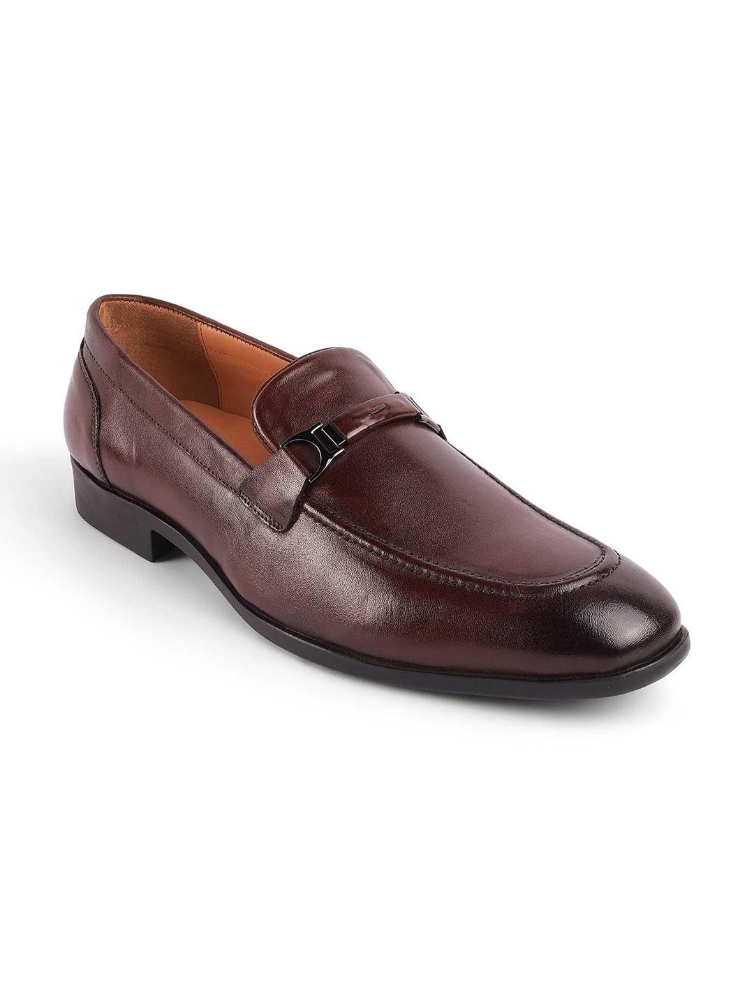 

Tresmode Rofel Brown Men'S Leather Loafers