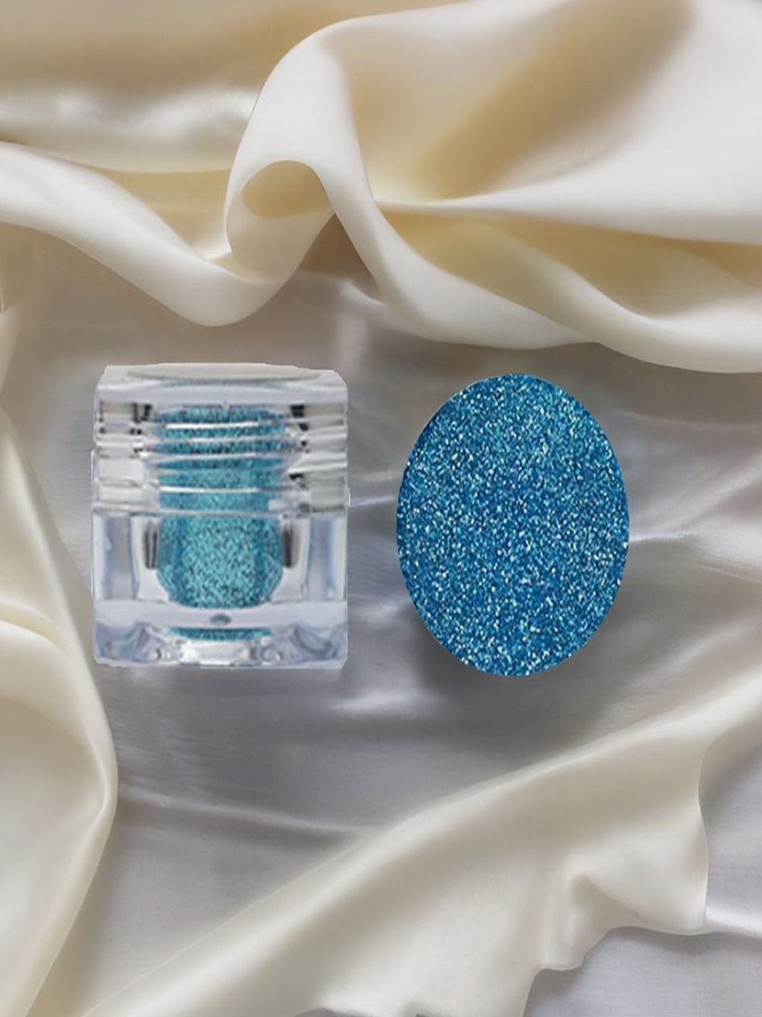 

Veoni BELLE Pigmented Shimmer Long Lasting Glitter Powder Eyeshadow- 5 g- Blue 03