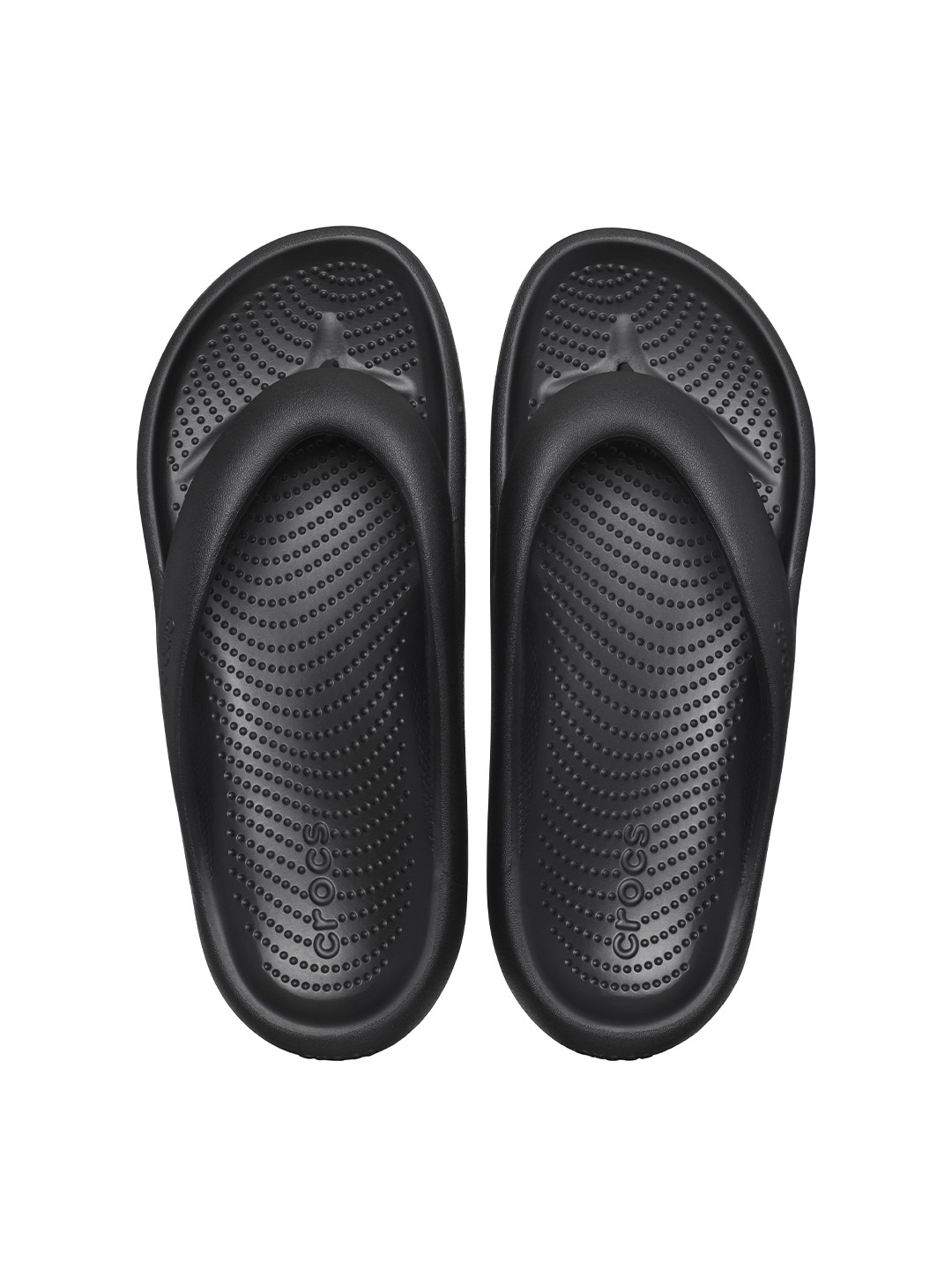 

Crocs Unisex Croslite Thong Flip-Flops, Black