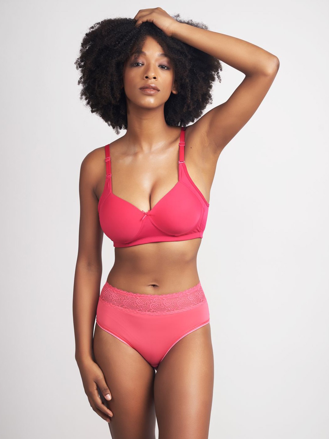 

Chelvet Bra Full Coverage Lightly Padded, Magenta