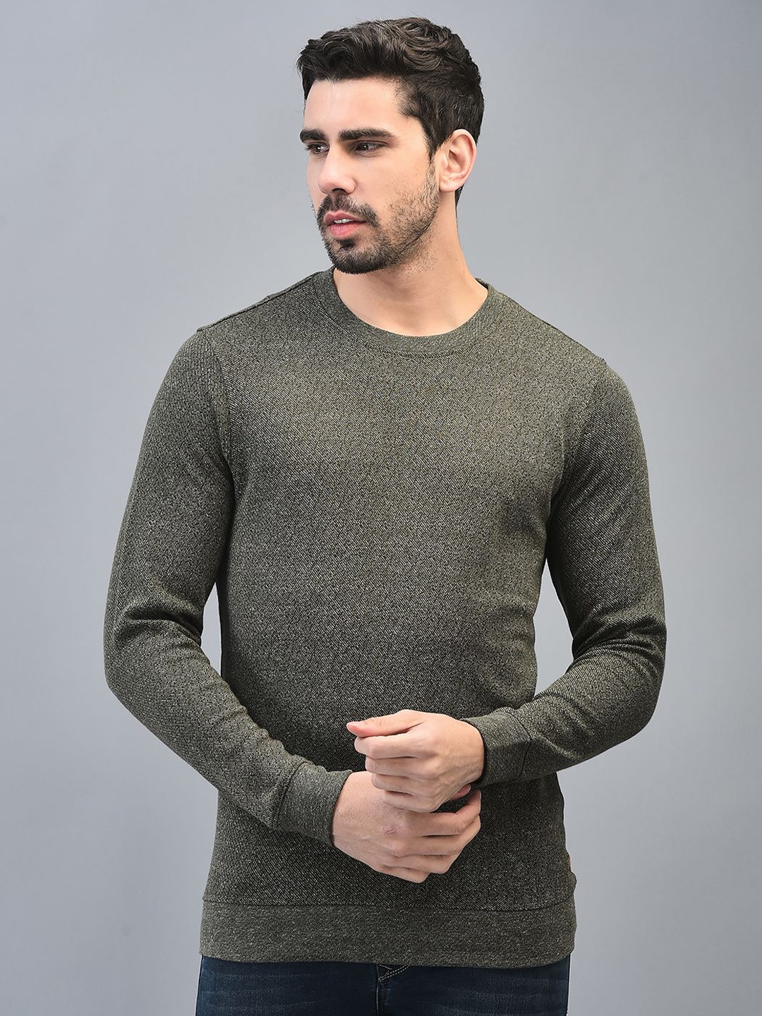 

CANOE Men Pullover Sweatshirt, Olive