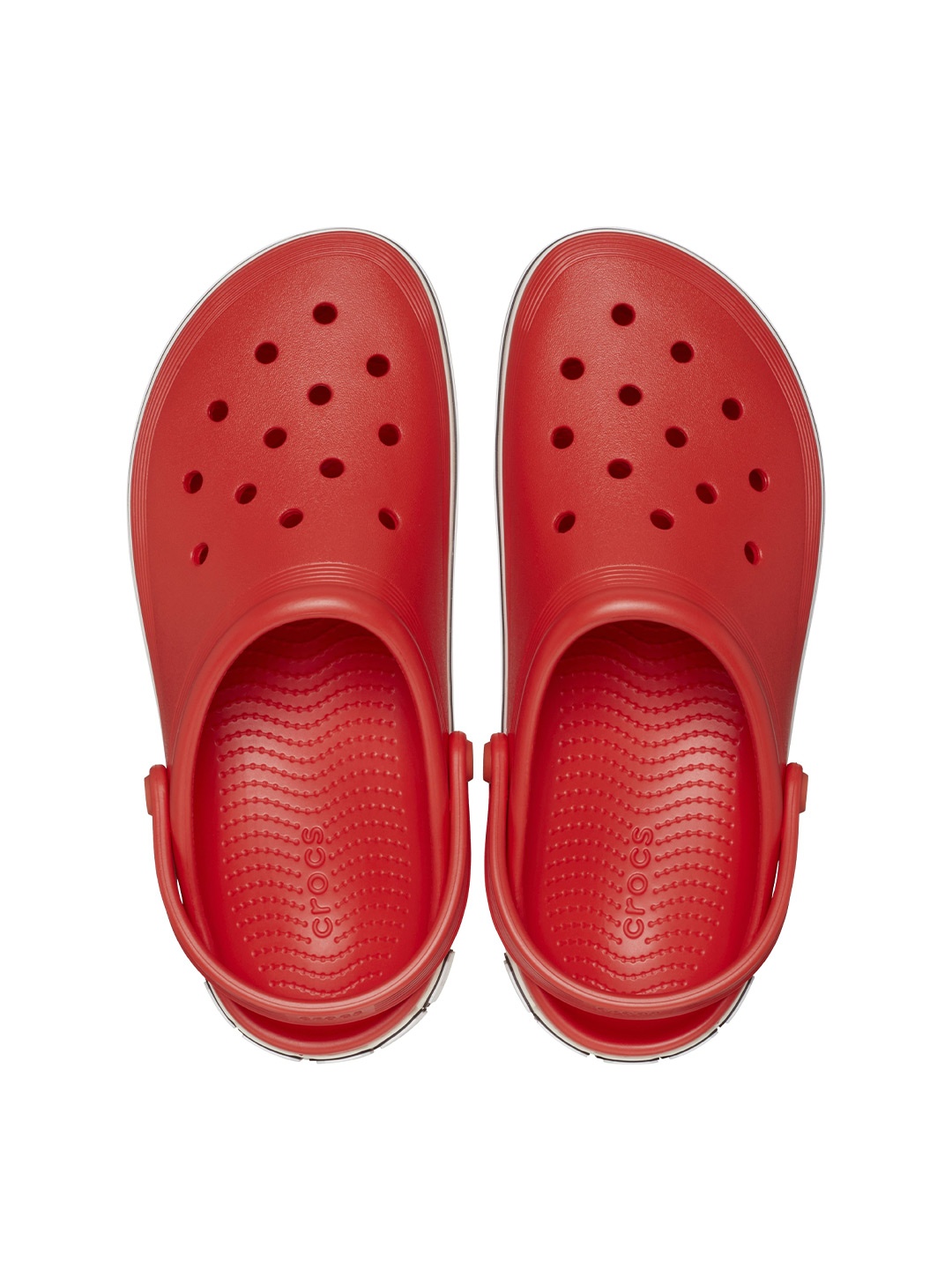 

Crocs Unisex Self Design Croslite Clogs, Red