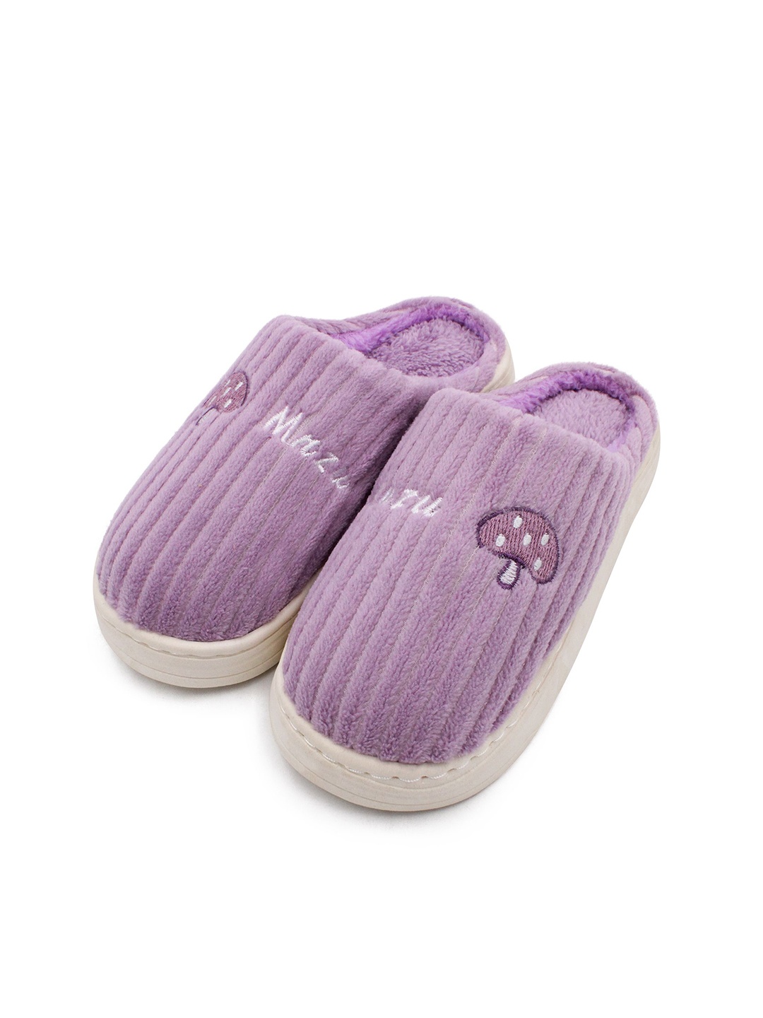 

JENNA Women Winter Room Slippers, Purple