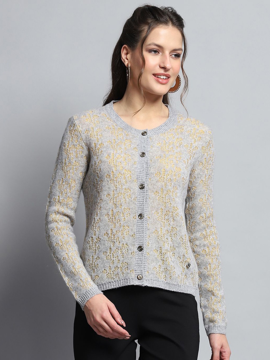 

Monte Carlo Women Woollen, Grey