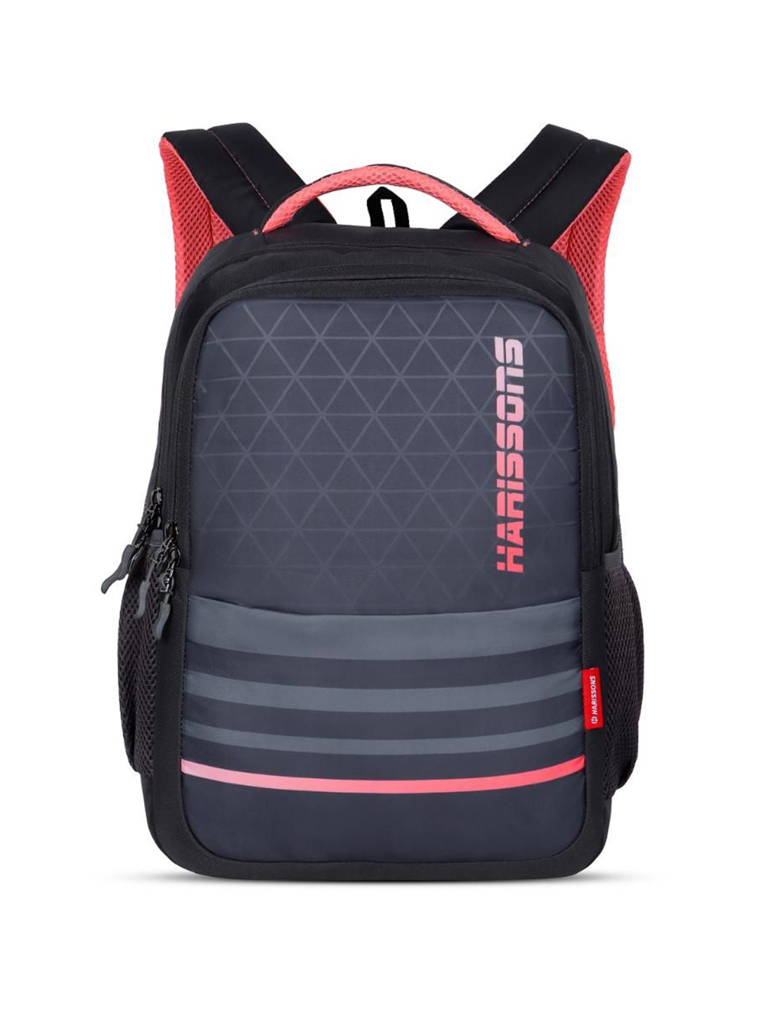 

Harissons Unisex Typography Backpack, Grey