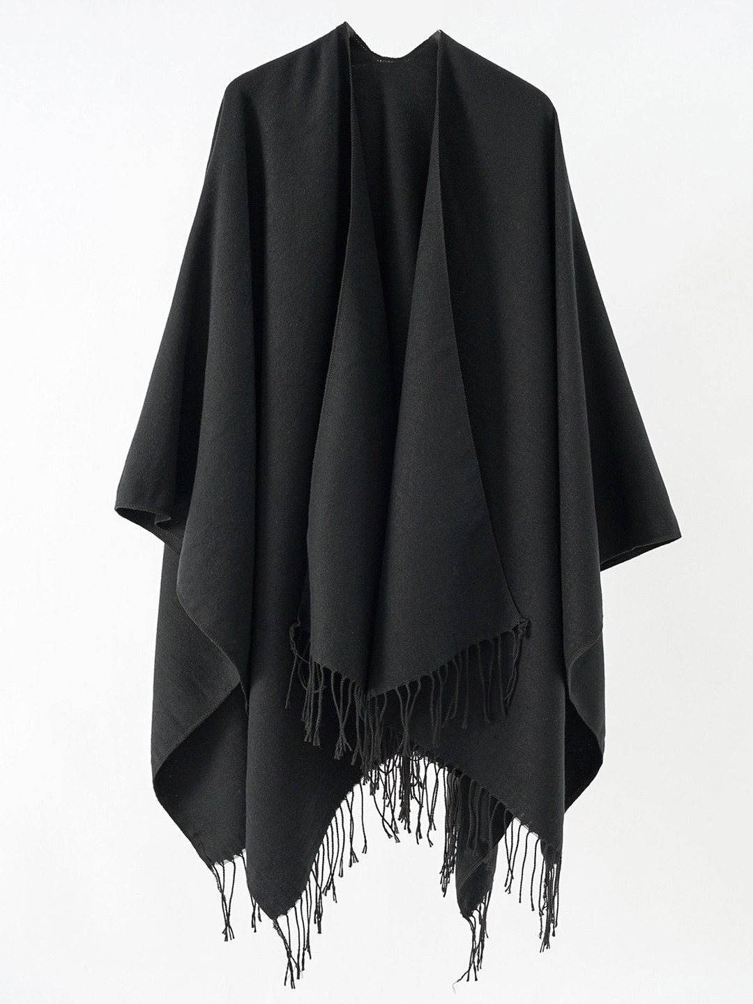 

LULU & SKY Women Shrug, Black