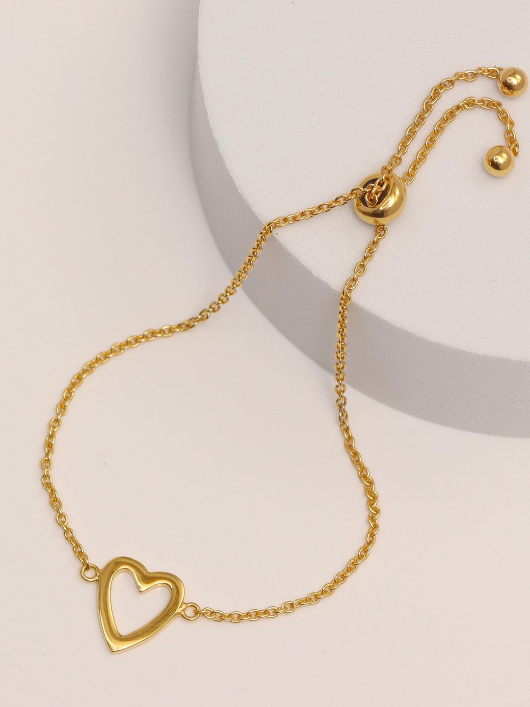 

LeCalla Women Sterling Silver Handcrafted Gold-Plated Wraparound Bracelet