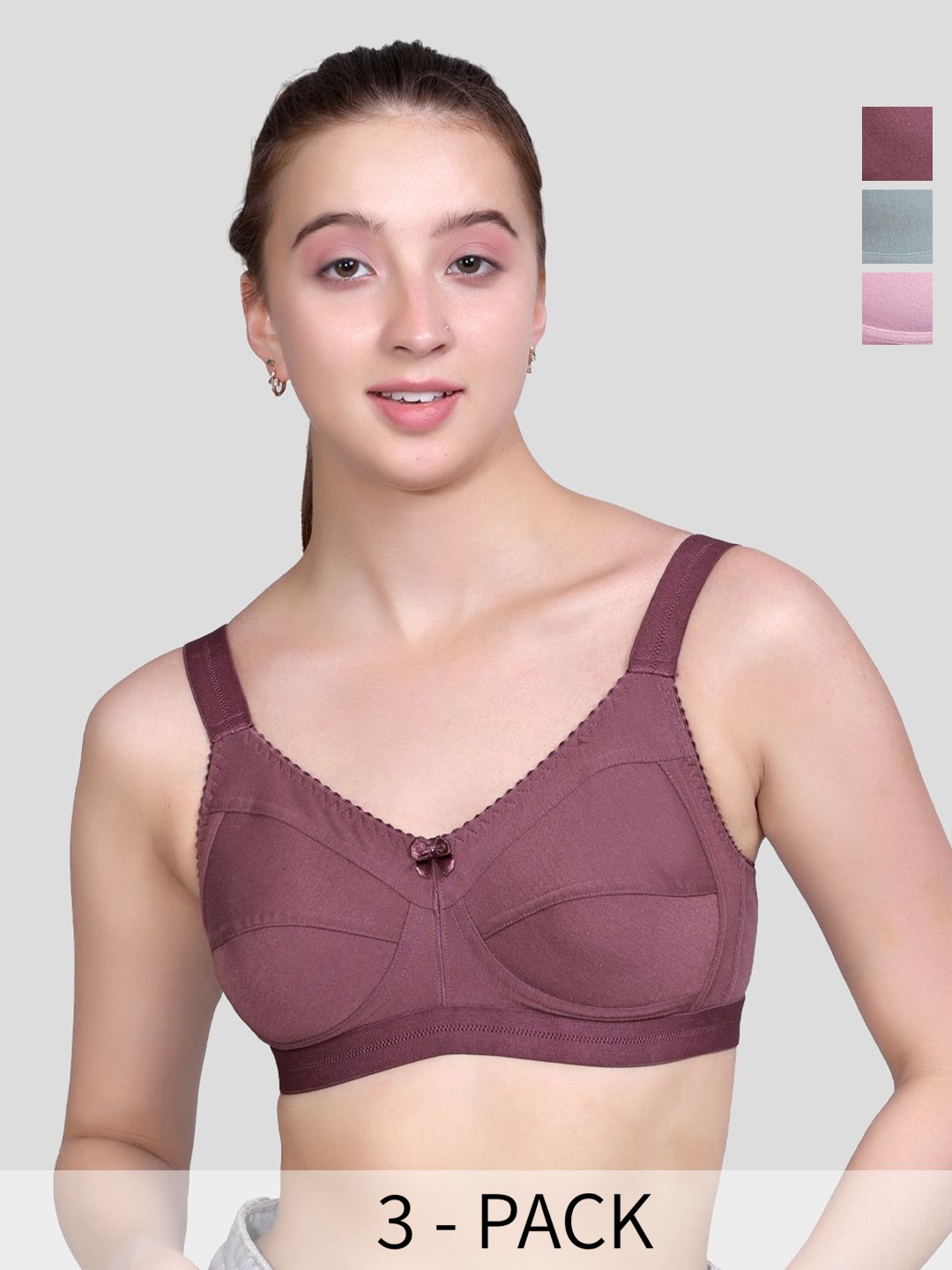 

Amour Secret Full Coverage Women Bra, Green
