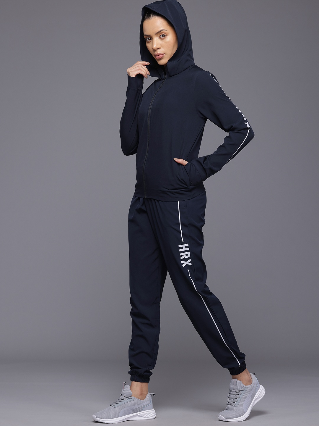 

HRX by Hrithik Roshan Women Training Tracksuit, Navy blue