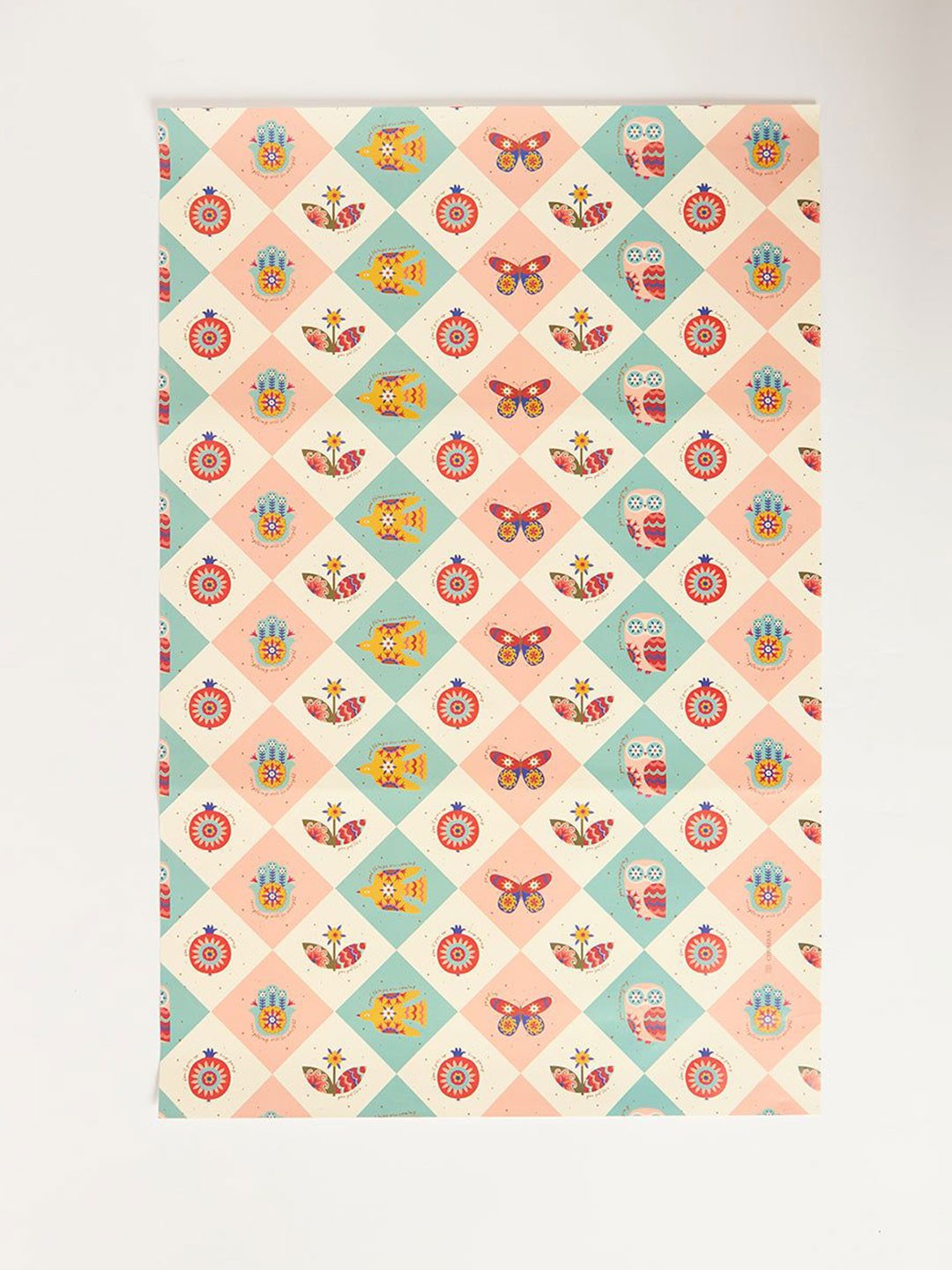 

Chumbak Printed Magical Charms Wrapping Sheet, Green