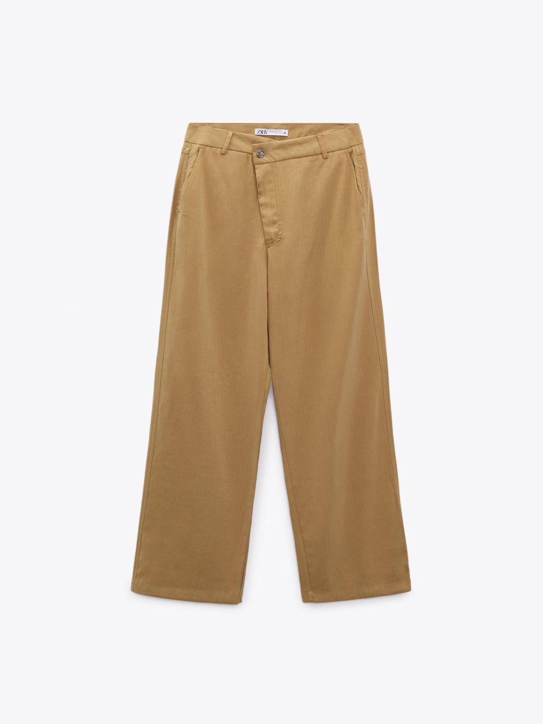 

ZARA Women Trousers, Brown