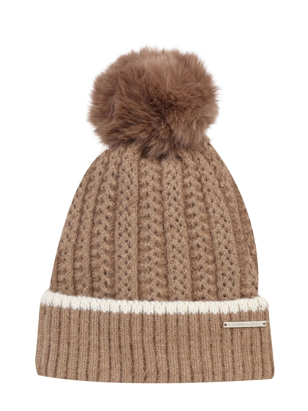 

Bonjour Women Woollen Beanie, Brown