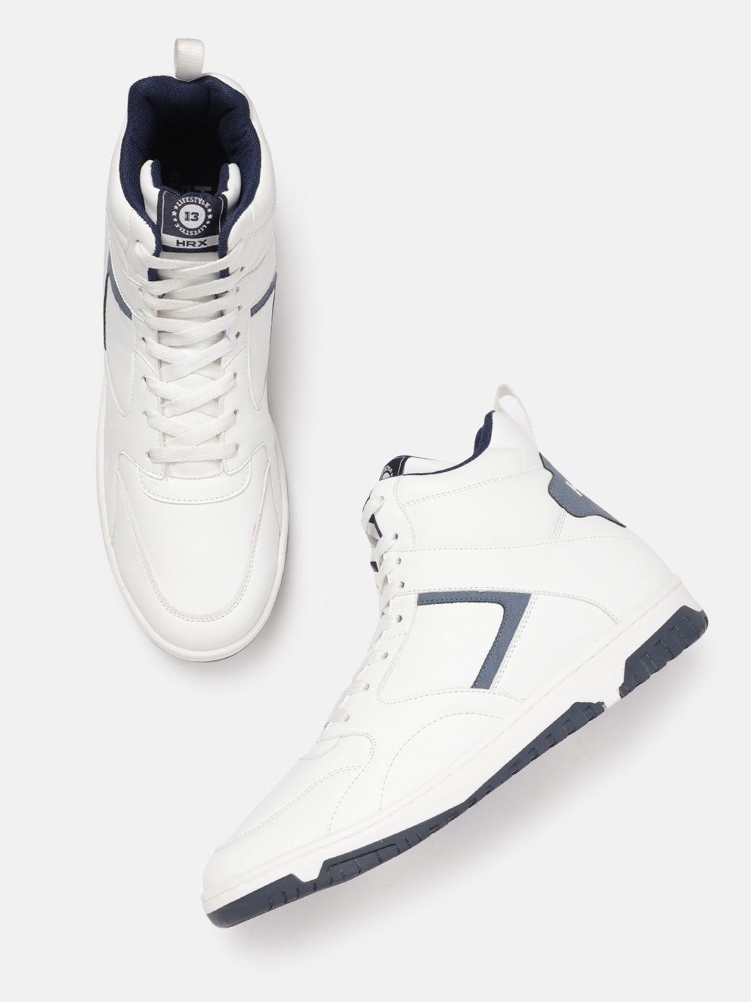 

HRX by Hrithik Roshan Men Club Culture Sneakers, White