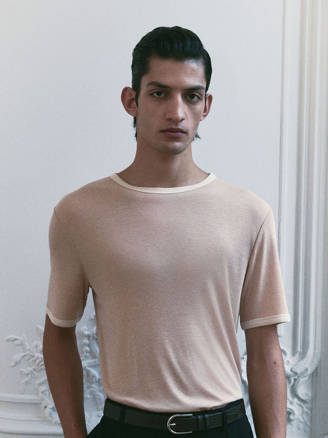

H&M Regular Fit T-shirt, Beige