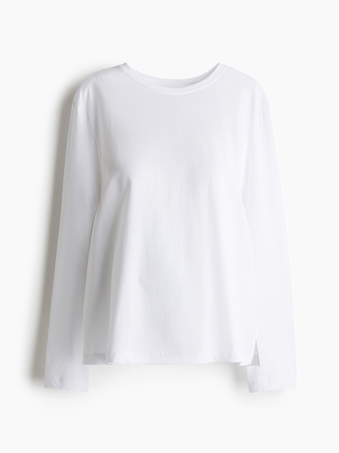 

H&M Mama Cotton Jersey Top, White