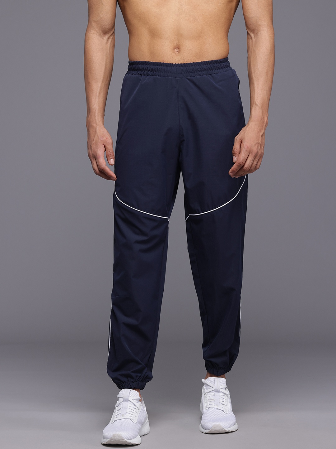 

HRX by Hrithik Roshan Men Rapid-Dry Running Joggers, Navy blue
