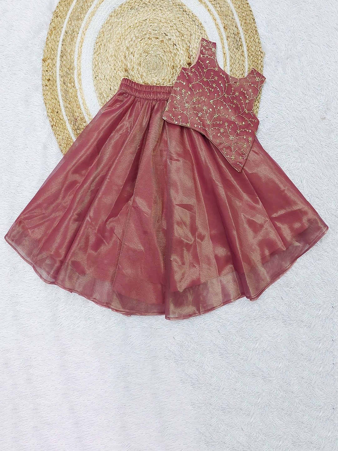 

FELIZ THE DESIGNER STUDIO Girls Ready to Wear Lehenga &, Pink