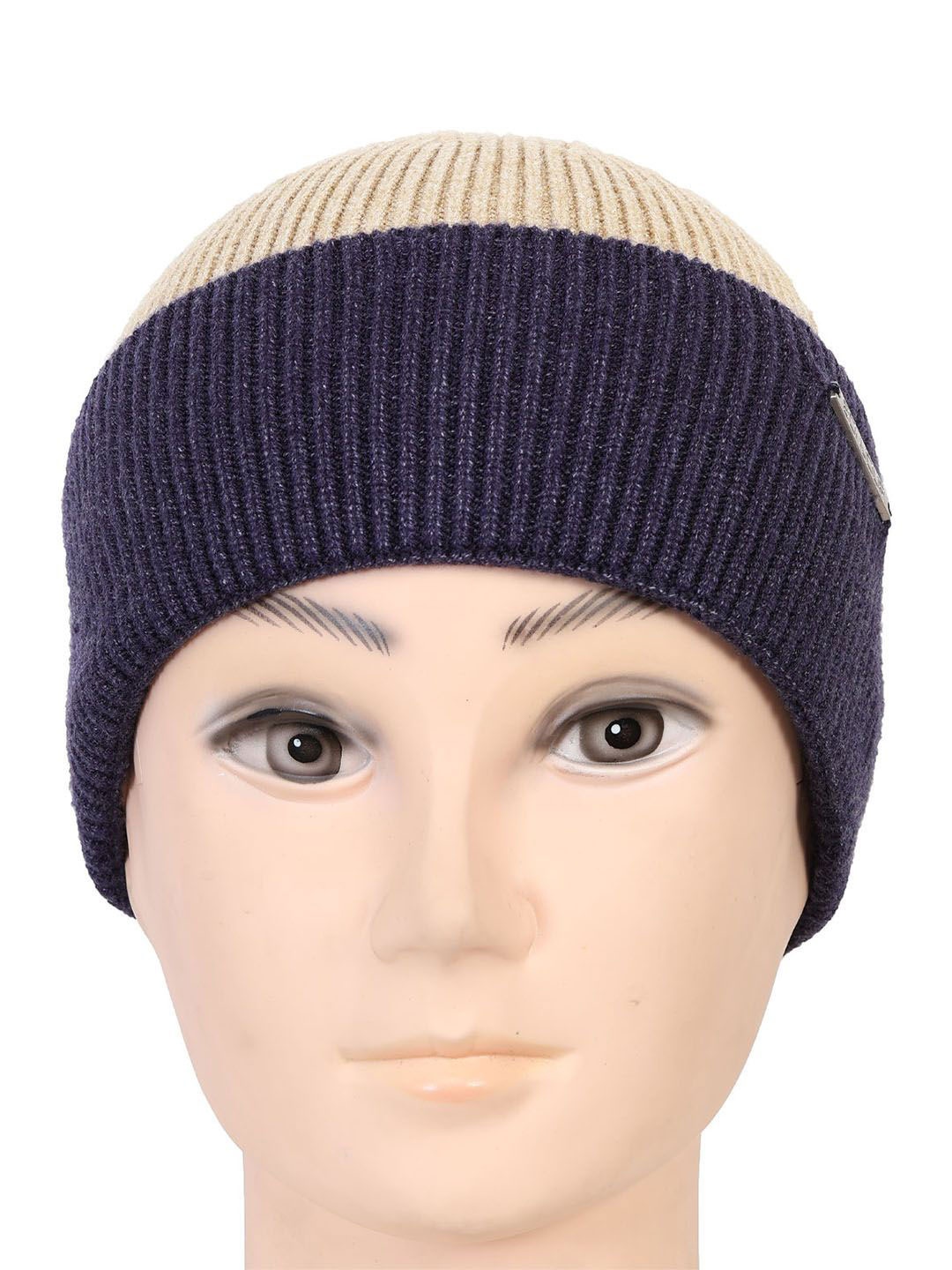 

Bonjour Men Woollen Beanie, Khaki