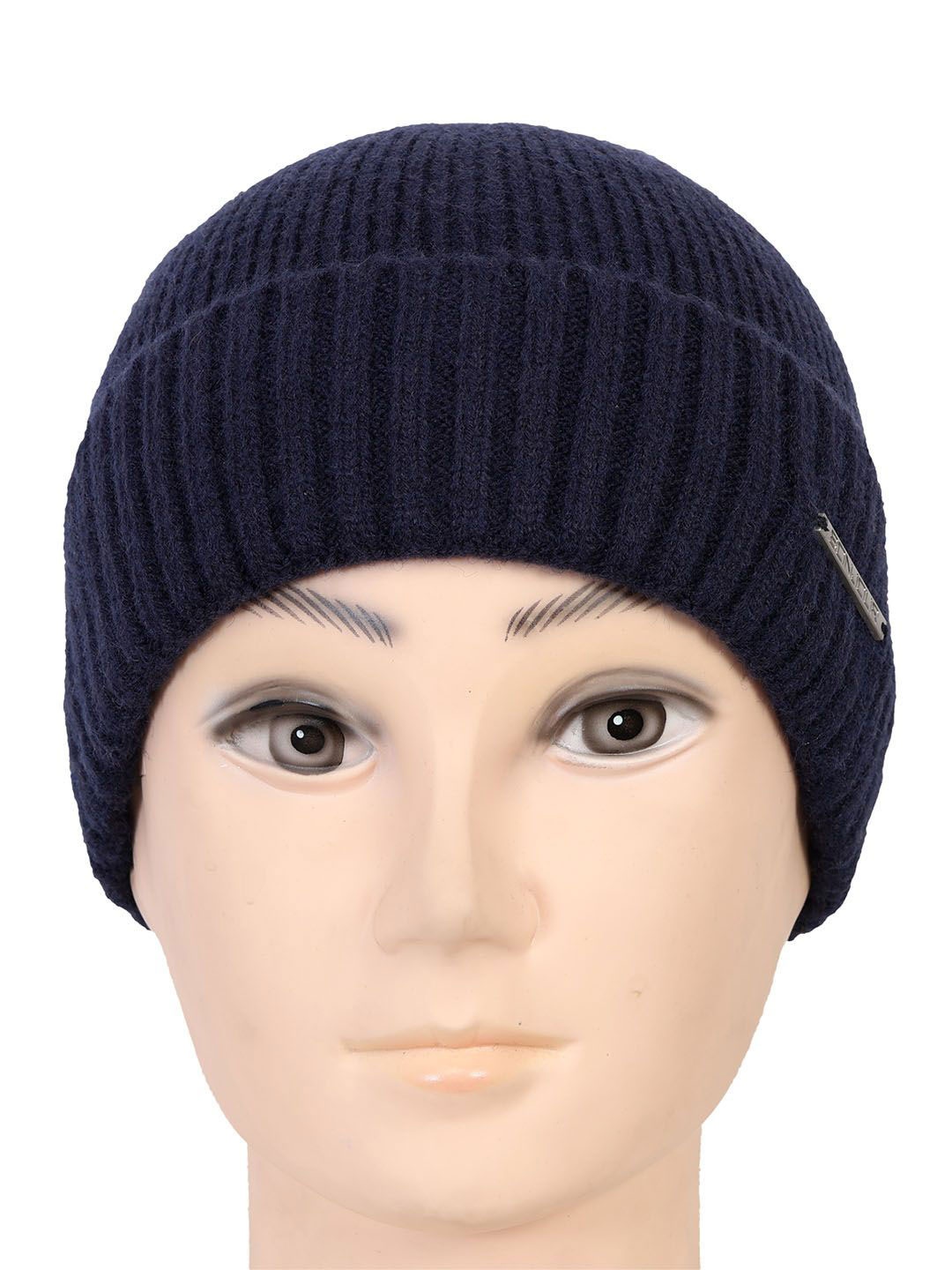 

Bonjour Men Woollen Beanie, Blue