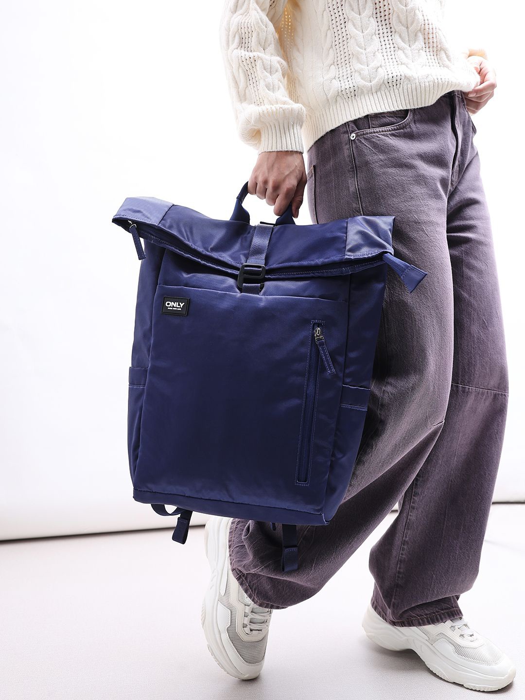 

ONLY Women onlWADE Ergonomic Straps Backpack, Navy blue