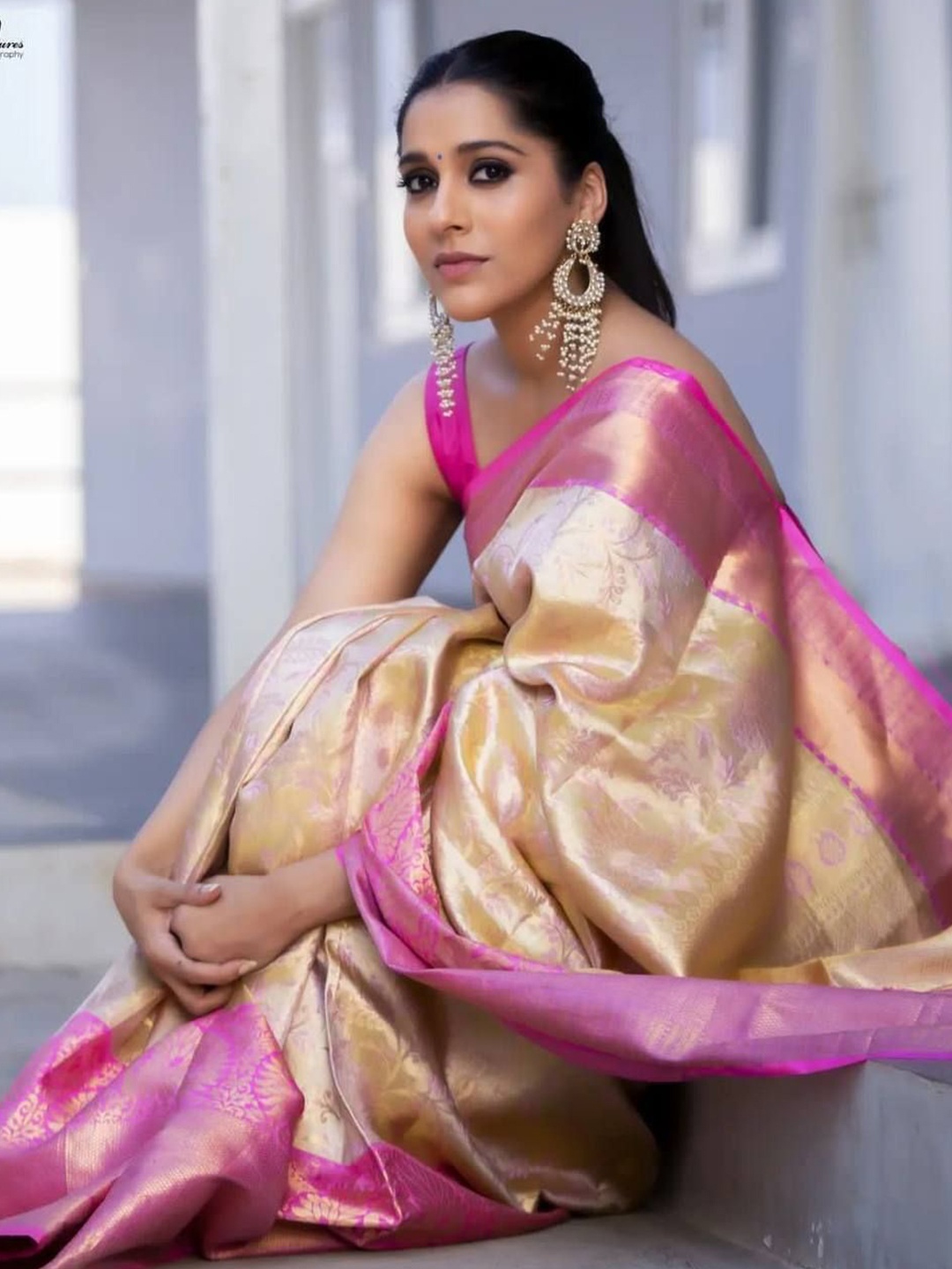 

Upalksh Woven Design Zari Paithani Saree, Cream