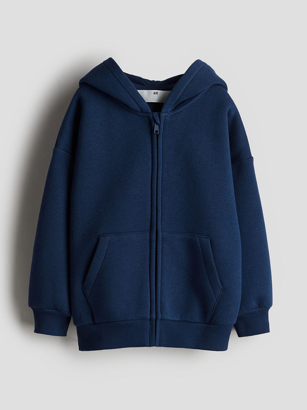 

H&M Oversized Zip-Through Hoodie, Blue