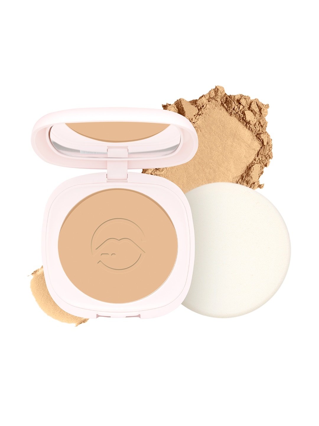 

MARS Zero Oil Gel Compact with an Applicator 10g - Roasted Almond 08, Beige