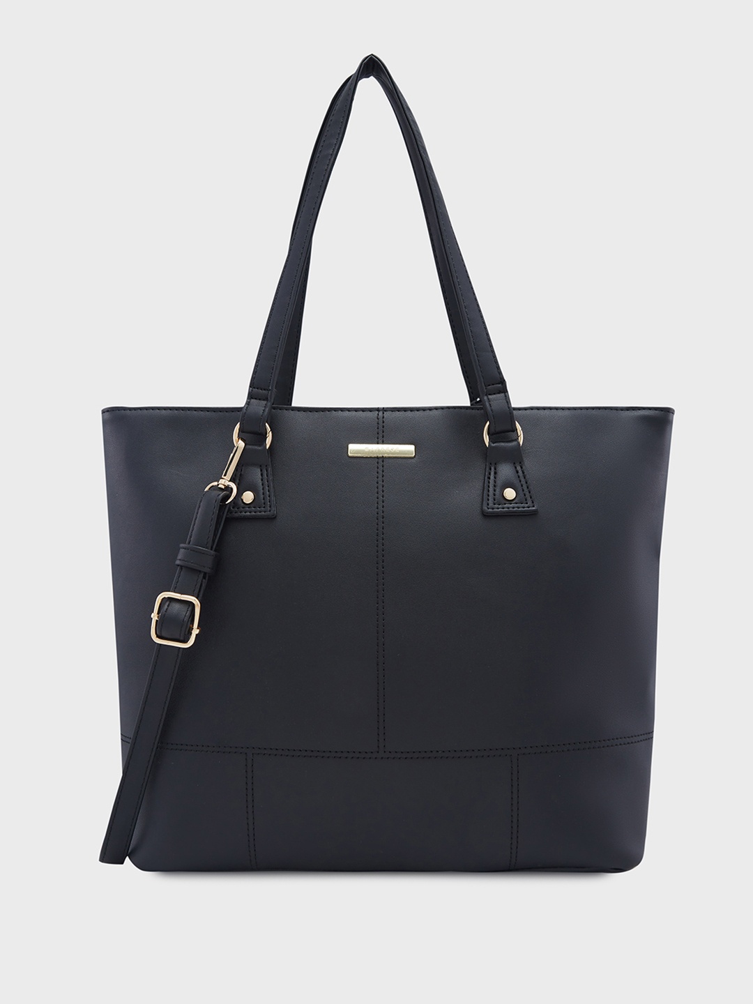 

Caprese Structured Shoulder Bag, Black