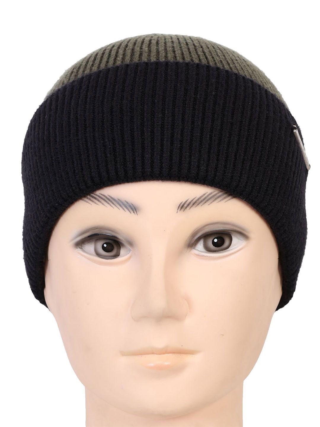 

Bonjour Men Woollen Beanie, Olive