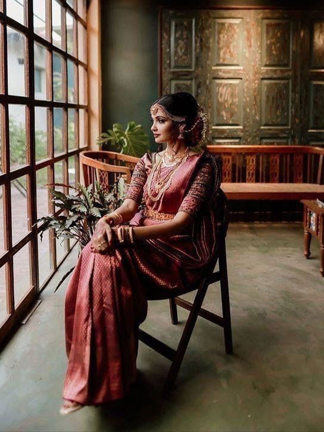 

Upalksh Woven Design Zari Banarasi Saree, Pink