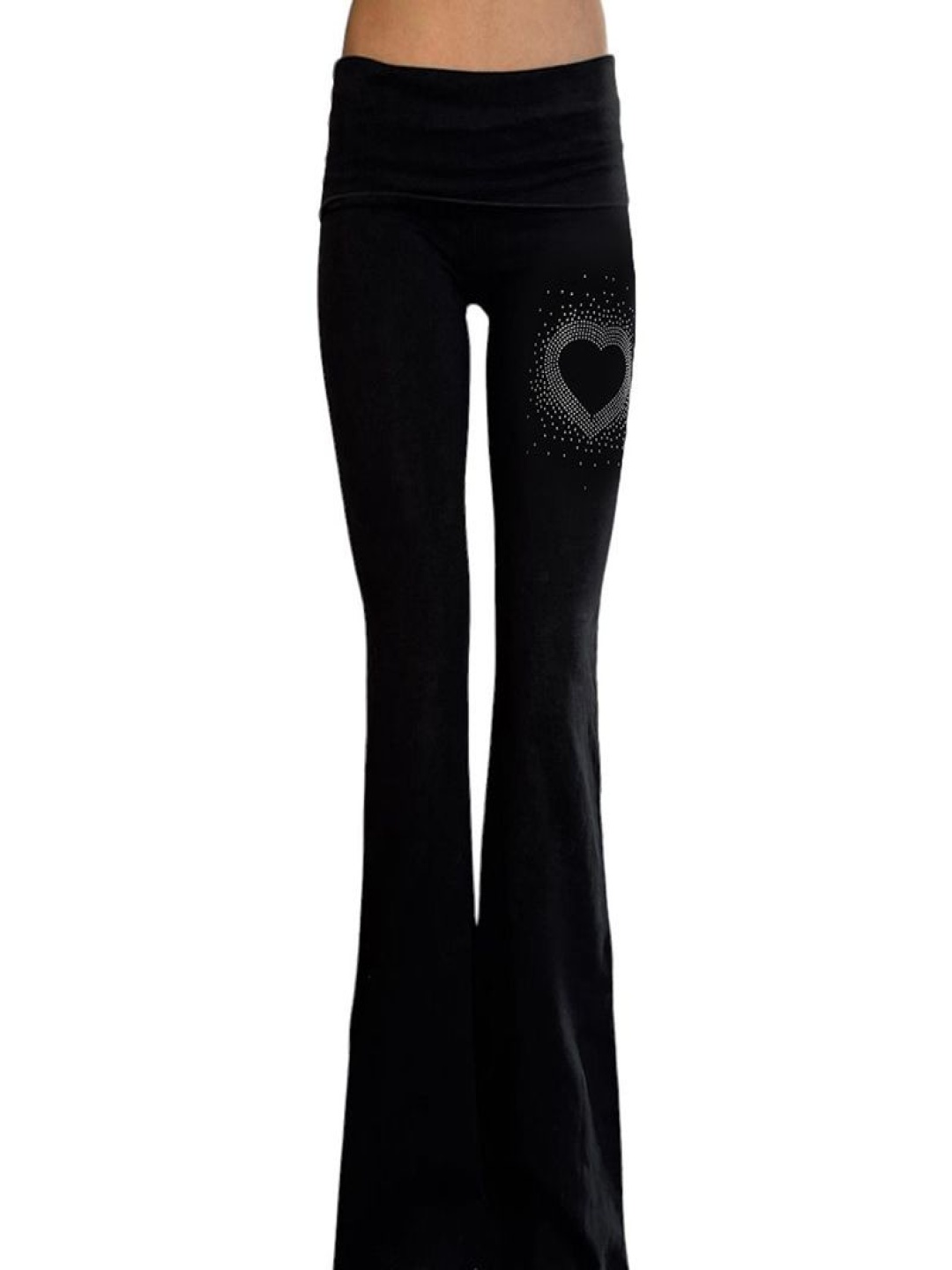

StyleCast Women Low-Rise Wide Leg Trousers, Black