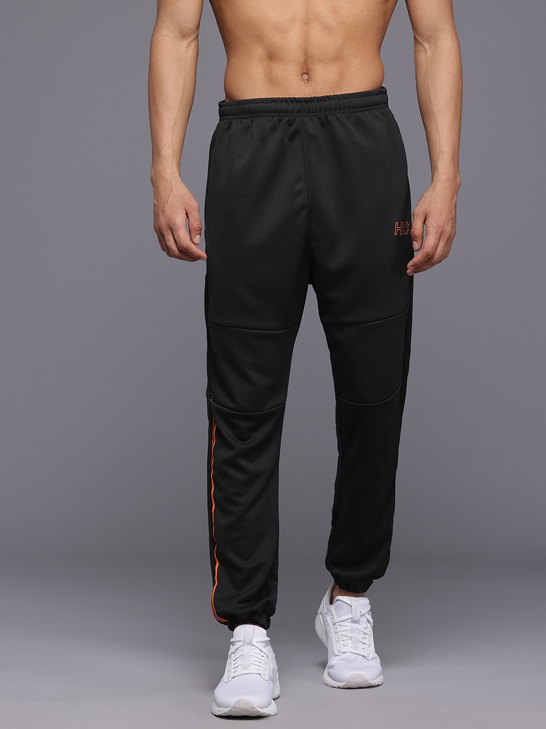 

HRX by Hrithik Roshan Men Rapid-Dry Training Joggers, Black