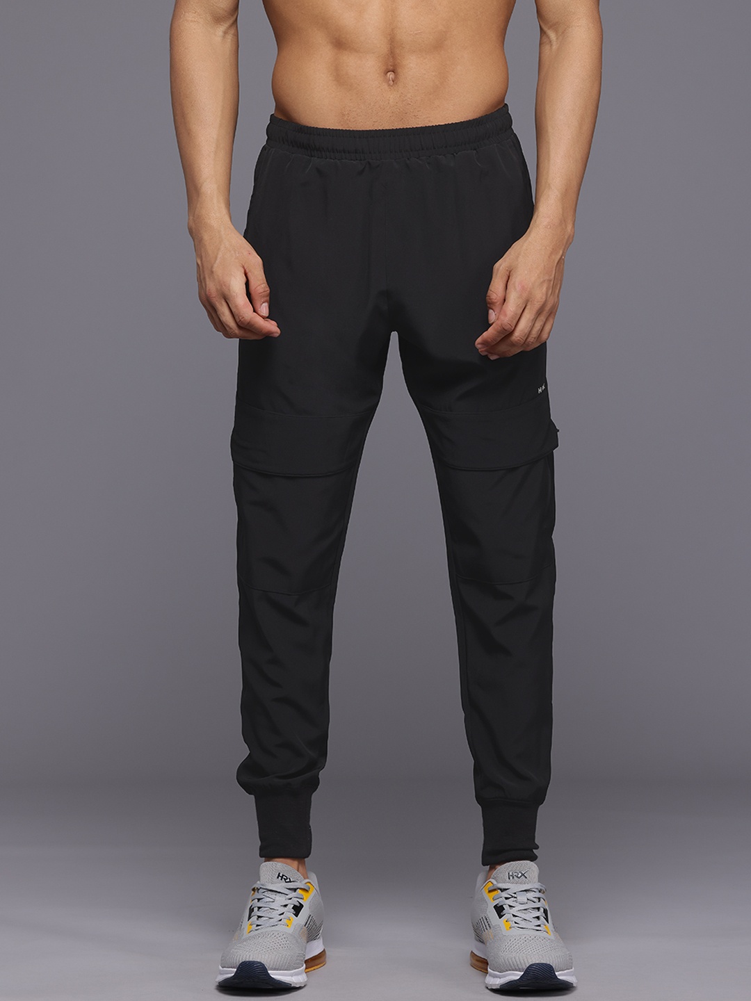 

HRX by Hrithik Roshan Men Rapid-Dry Training Joggers, Black
