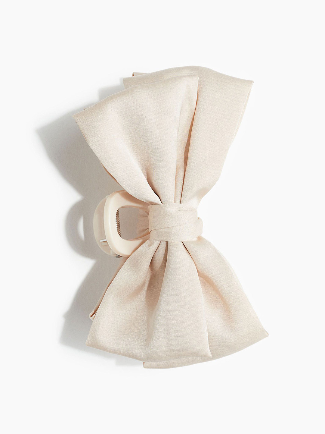 

H&M Bow-Decorated Hair Claw, Beige