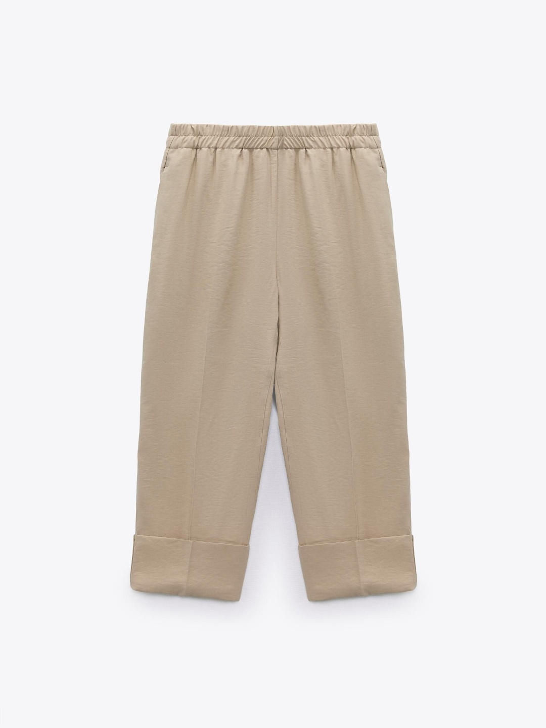

ZARA Women Trousers, Brown