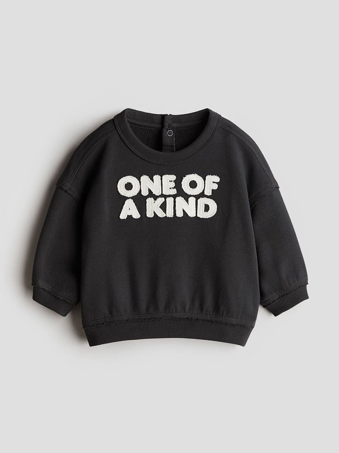 

H&M Motif-Detail Sweatshirt, Grey