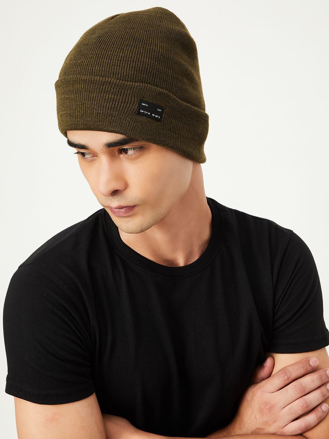 

max Men Beanie, Olive