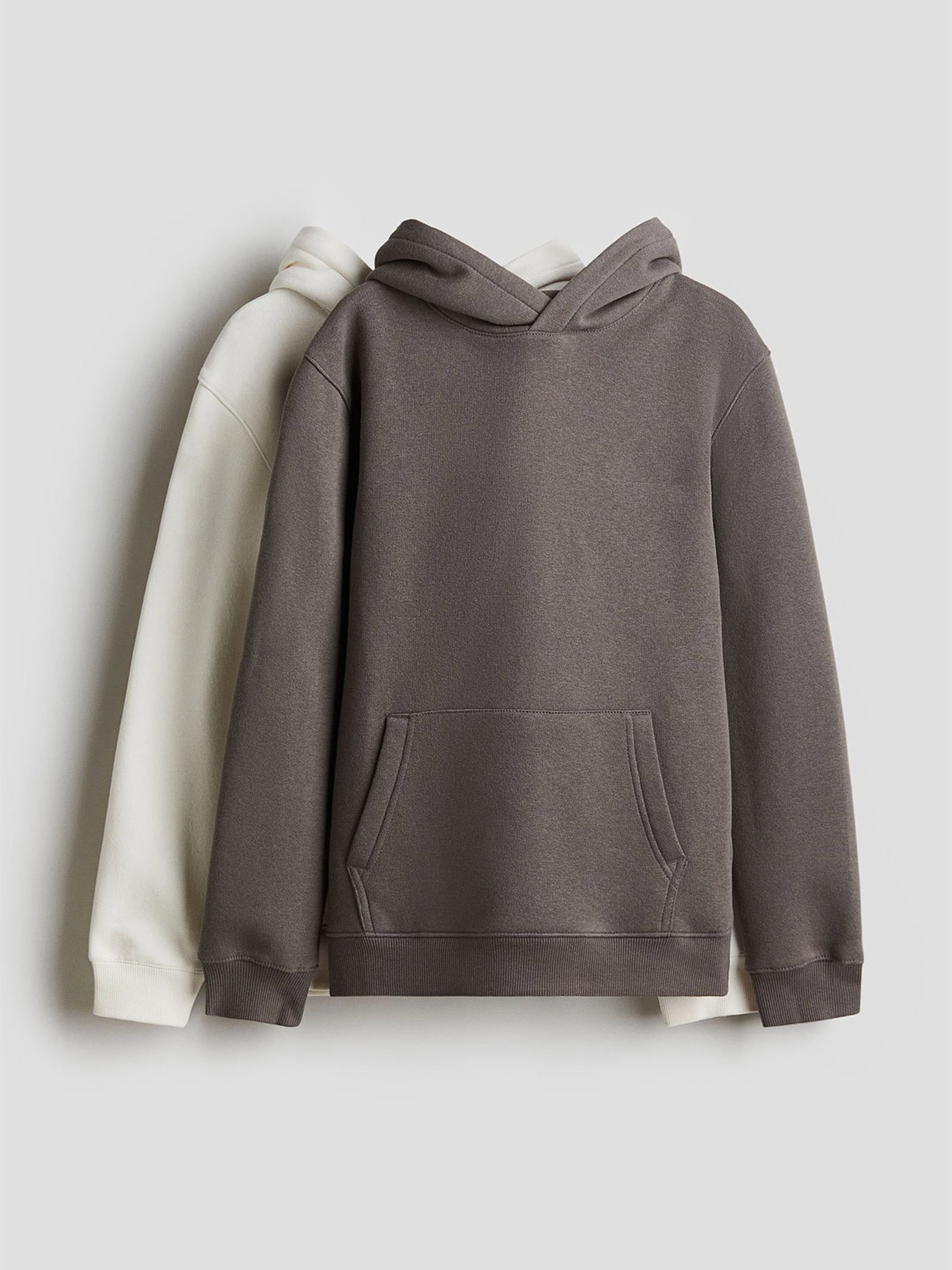 

H&M 2-Pack Hoodies, Beige
