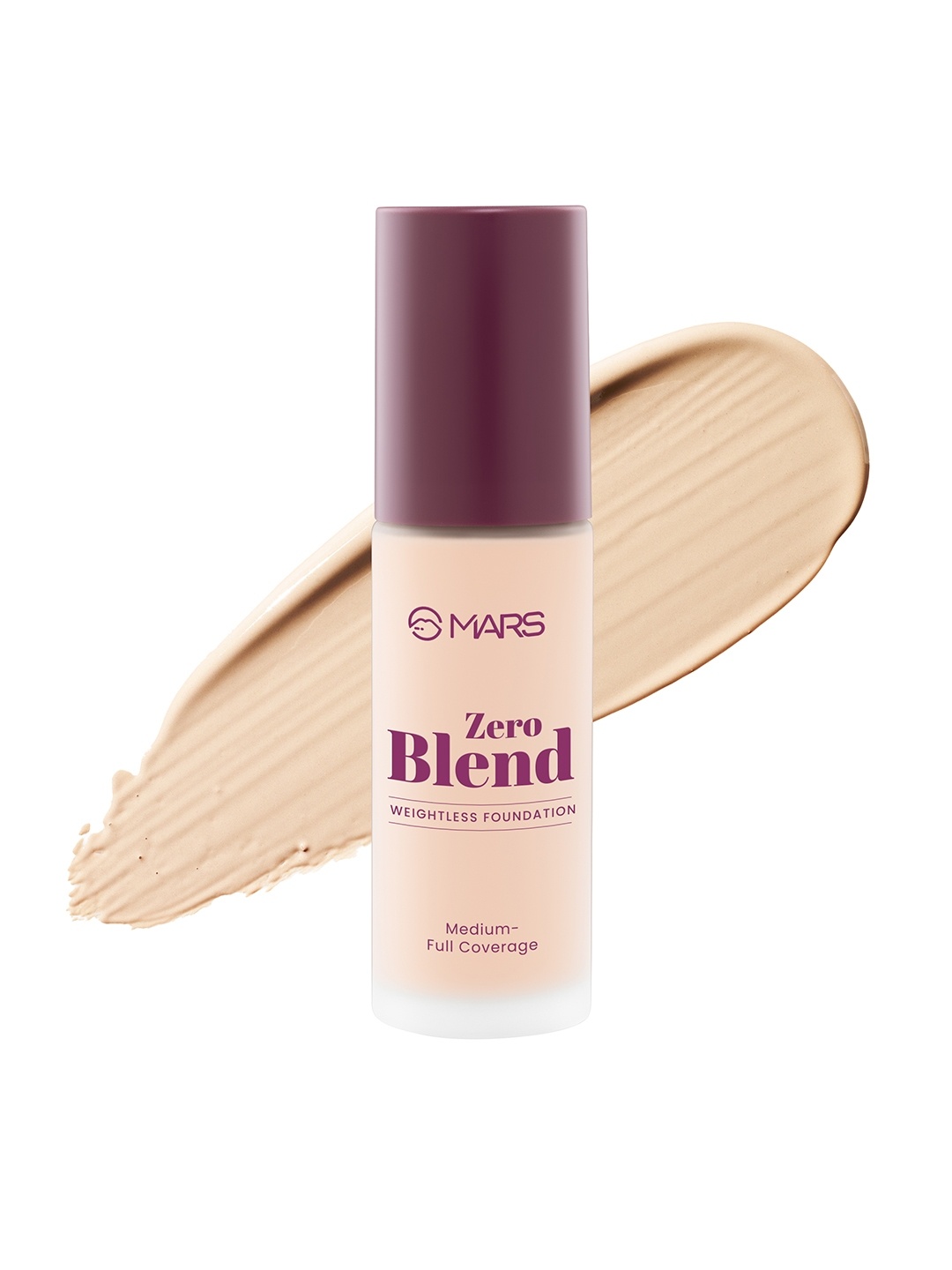 

MARS Zero Blend Weightless Buildable Foundation 30ml - Whipped Cream 01, Beige