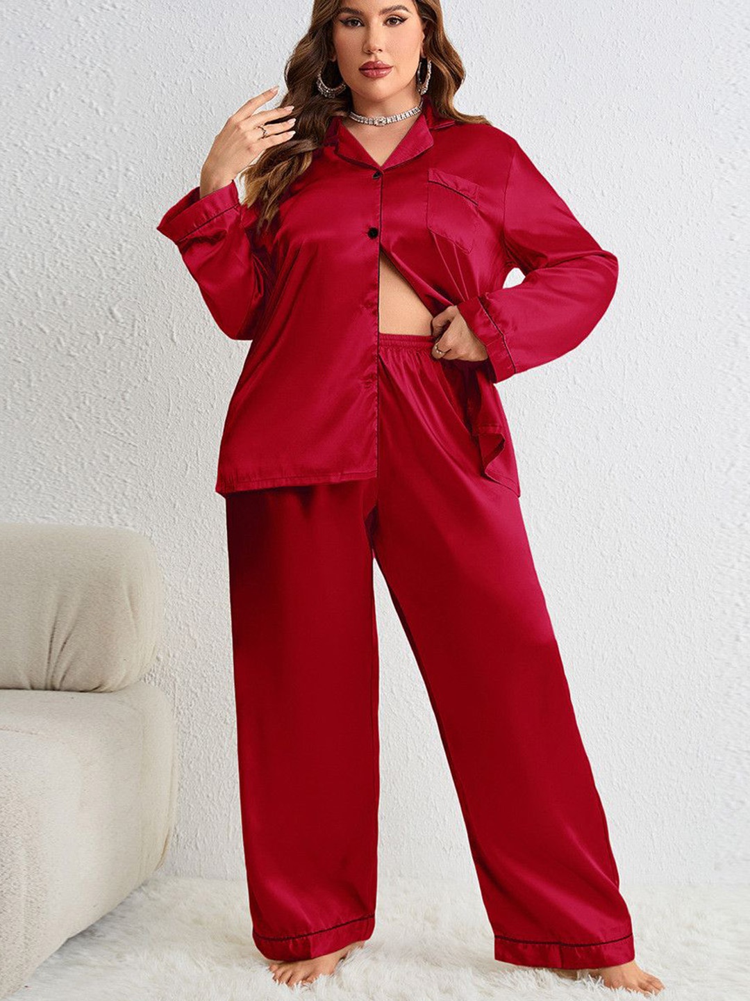 

ETC Women Night suit, Red