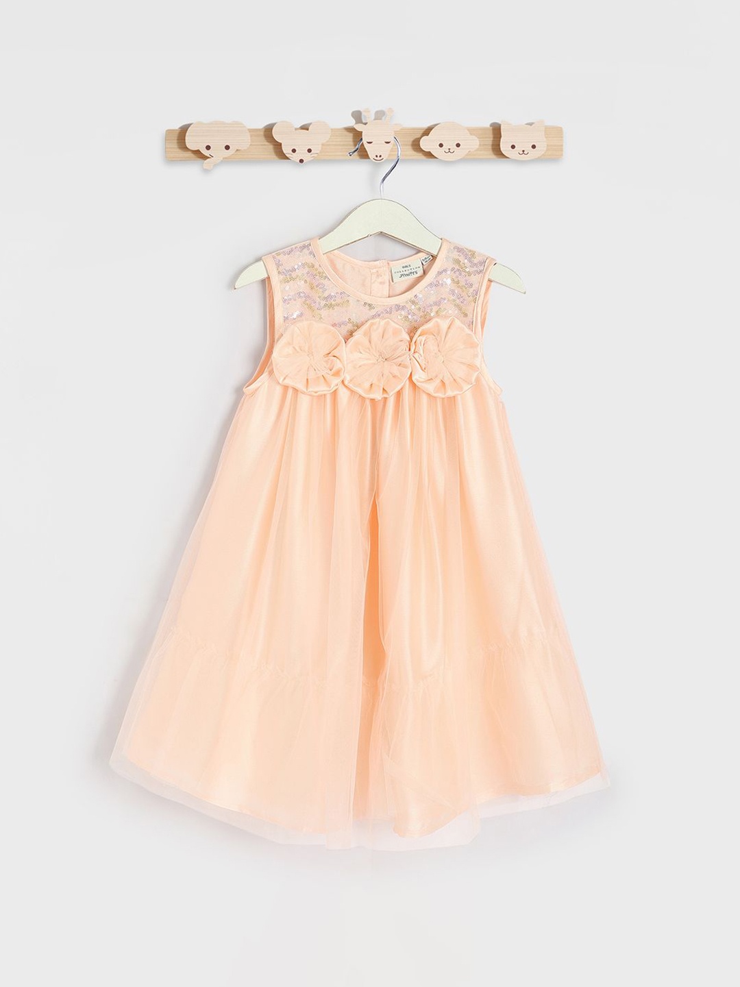 

Juniors by Babyshop Girls Embellished A-Line Dress, Pink