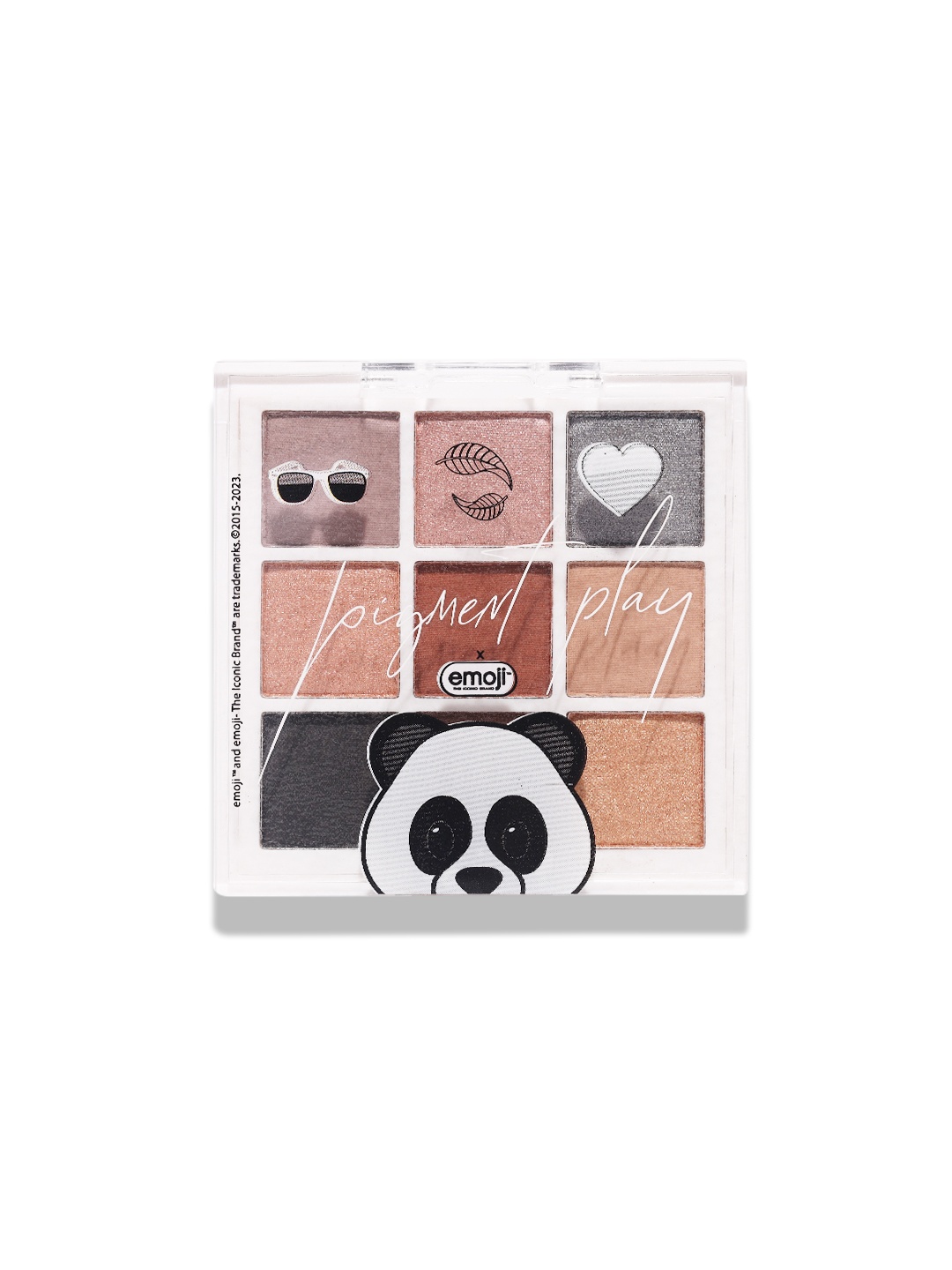 

Pigment Play X Emoji Long Lasting Eyeshadow Palette - Wassup Panda, Multi