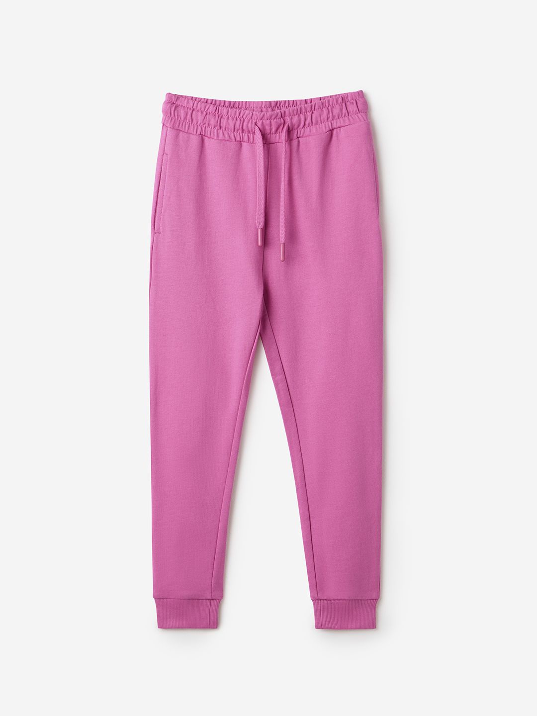 

The Souled Store Girls Pure Cotton Joggers, Pink