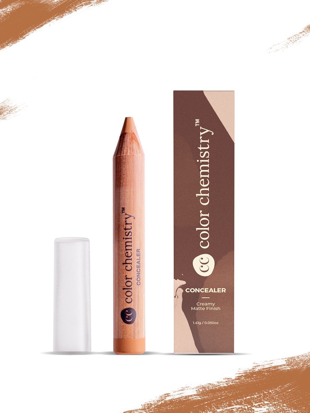 

Color Chemistry Creamy Matte Finish Concealer - 1.41 g - Bamboo - CO03, Brown