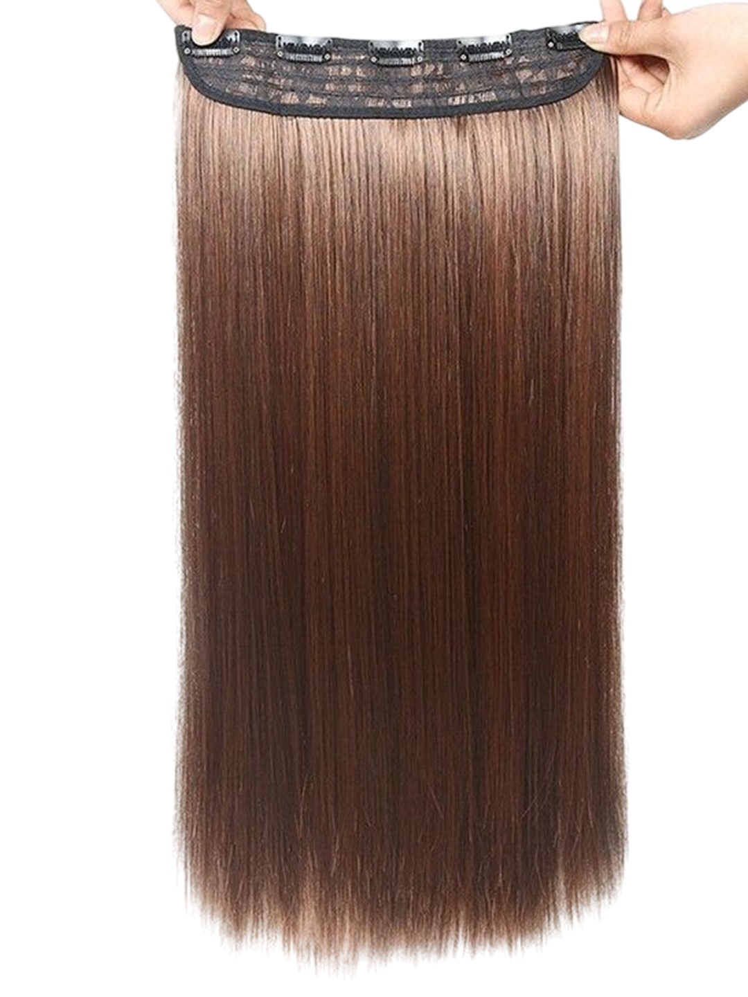 

CRIBE Clip-In Straight Hair Extension - Brown - 24 Inch