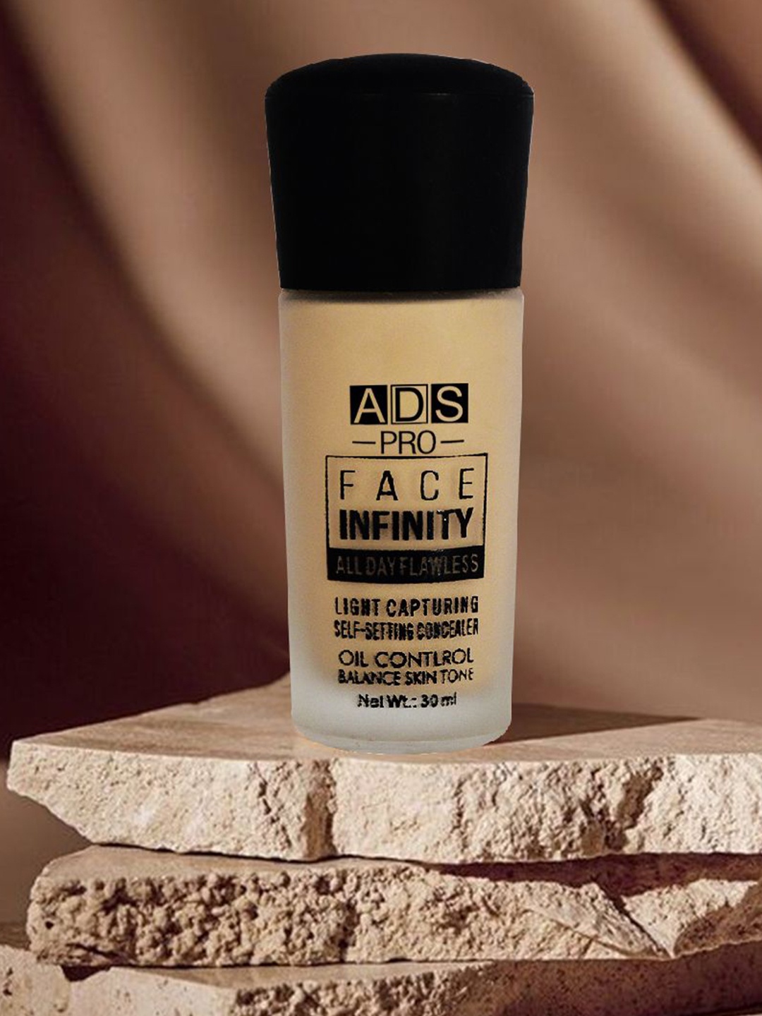 

A.D.S Face Infinity Long Lasting Liquid Foundation-30ml Shade-03, Beige